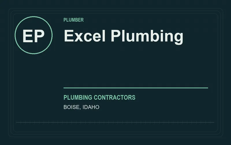 Excel Plumbing in Boise, Idaho