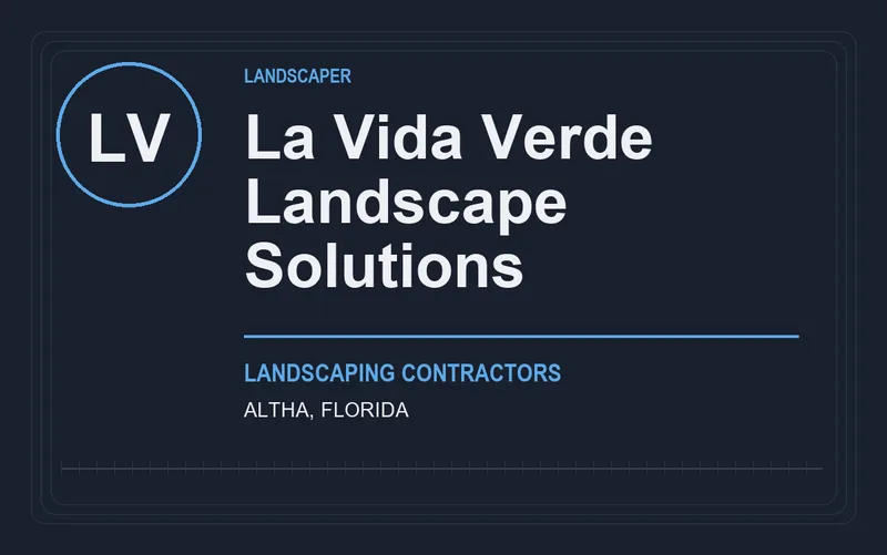 La Vida Verde Landscape Solutions in Altha, Florida