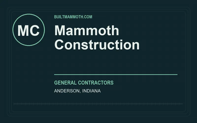 Mammoth Construction in Anderson, Indiana