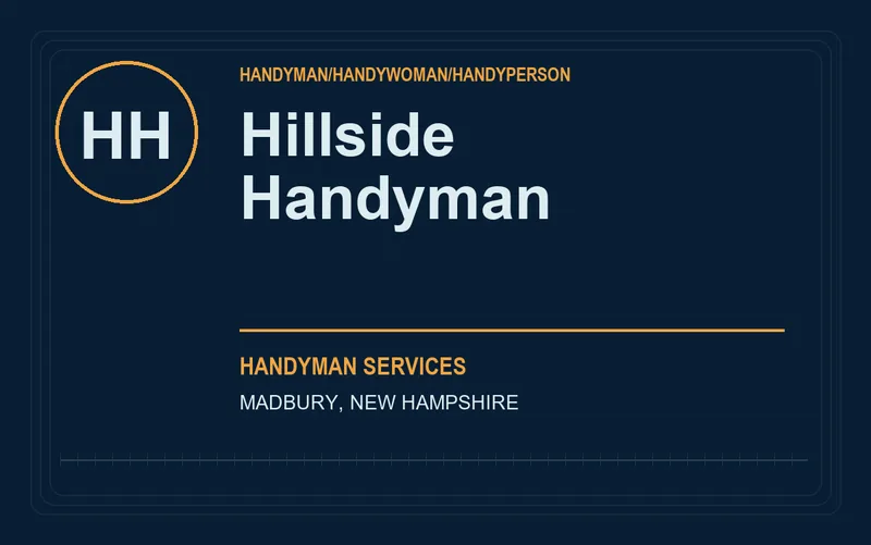 Hillside Handyman in Madbury, New Hampshire
