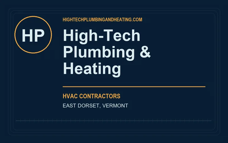 High-Tech Plumbing & Heating in East Dorset, Vermont