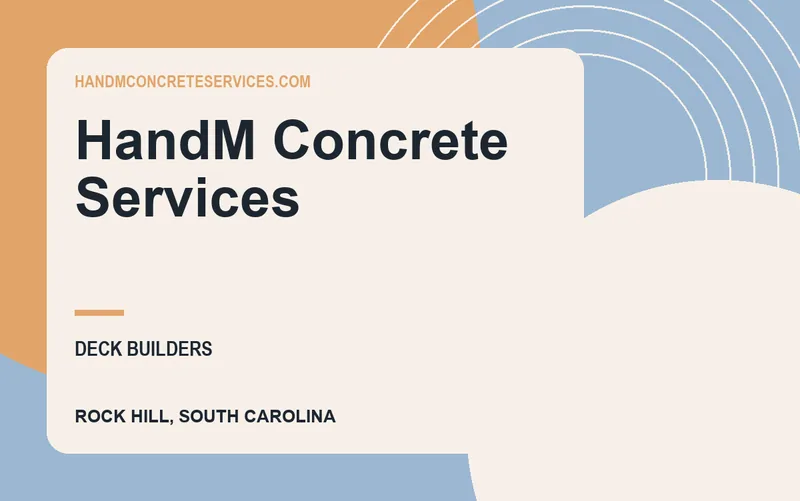 HandM Concrete Services in Rock Hill, South Carolina