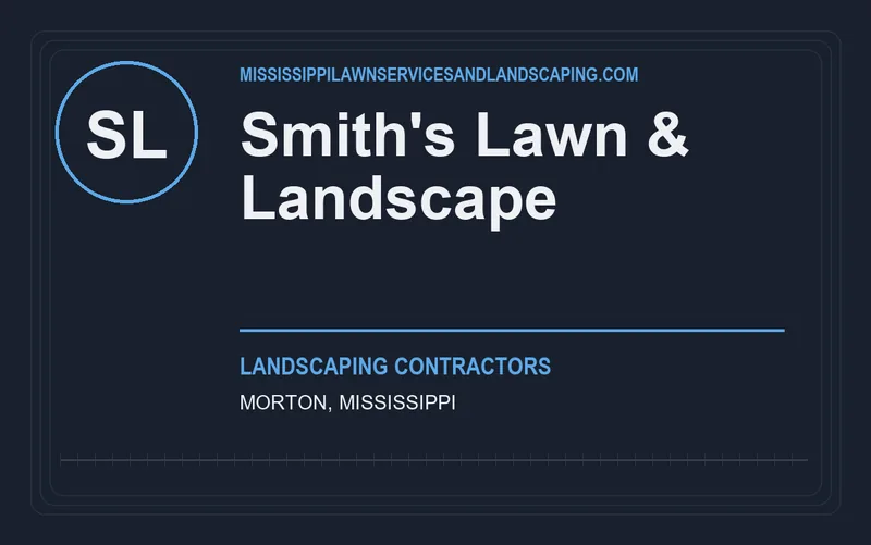 Smith's Lawn & Landscape in Morton, Mississippi