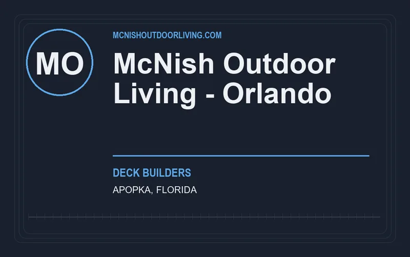 McNish Outdoor Living - Orlando in Apopka, Florida