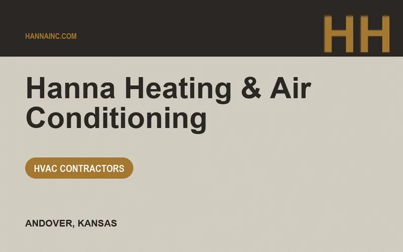Hanna Heating & Air Conditioning in Andover, Kansas