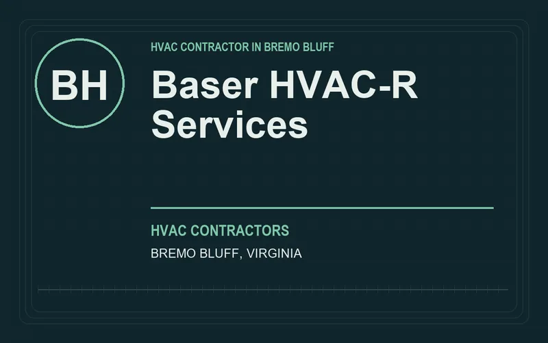 Baser HVAC-R Services in Bremo Bluff, Virginia