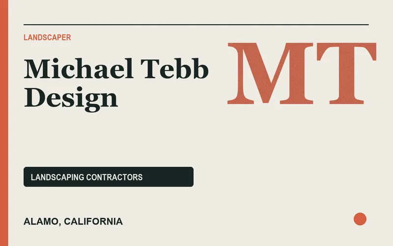 Michael Tebb Design in Alamo, California