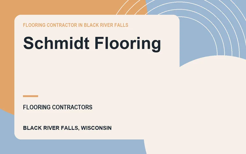 Schmidt Flooring in Black River Falls, Wisconsin