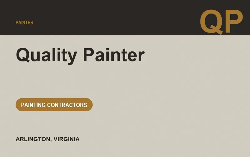 Quality Painter in Arlington, Virginia