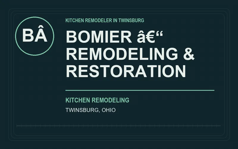 BOMIER â€“ REMODELING & RESTORATION in Twinsburg, Ohio