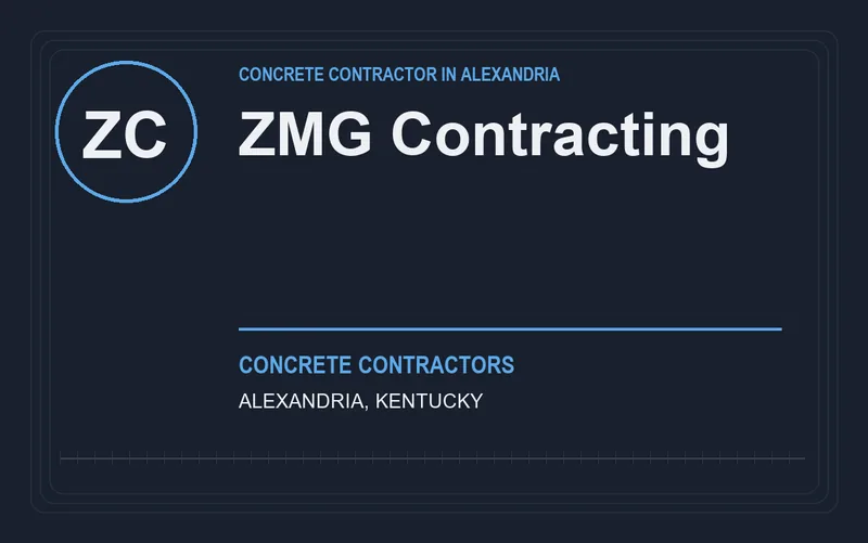 ZMG Contracting in Alexandria, Kentucky