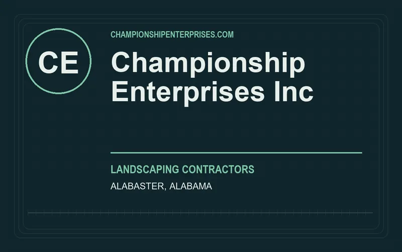 Championship Enterprises Inc in Alabaster, Alabama