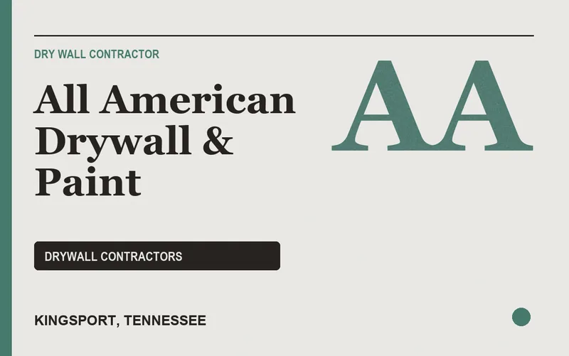 All American Drywall & Paint in Kingsport, Tennessee