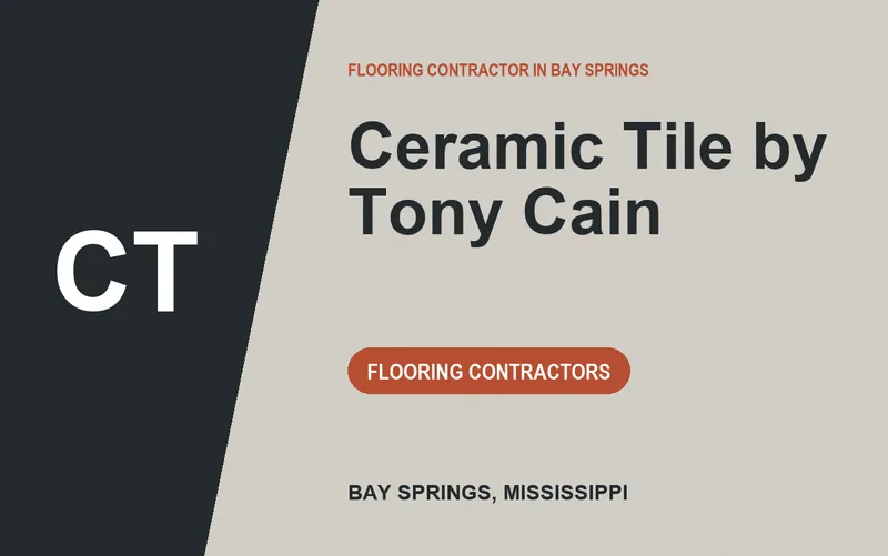 Ceramic Tile by Tony Cain in Bay Springs, Mississippi