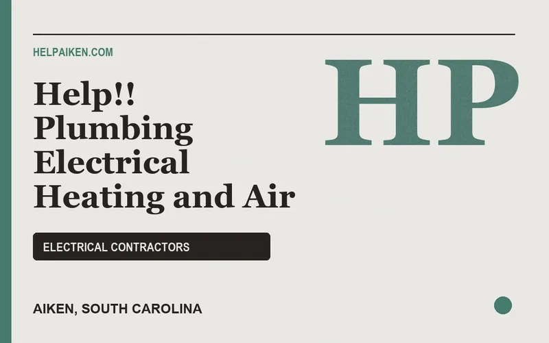 Help!! Plumbing Electrical Heating and Air in Aiken, South Carolina