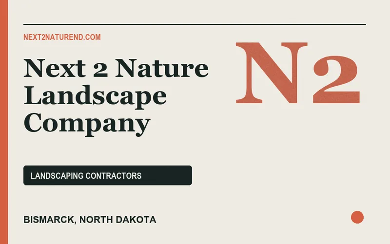 Next 2 Nature Landscape Company in Bismarck, North Dakota