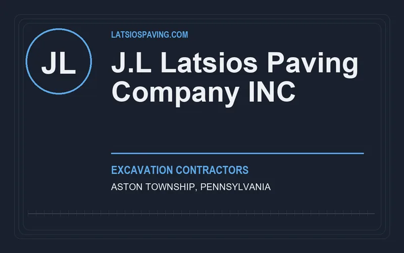J.L Latsios Paving Company INC in Aston Township, Pennsylvania