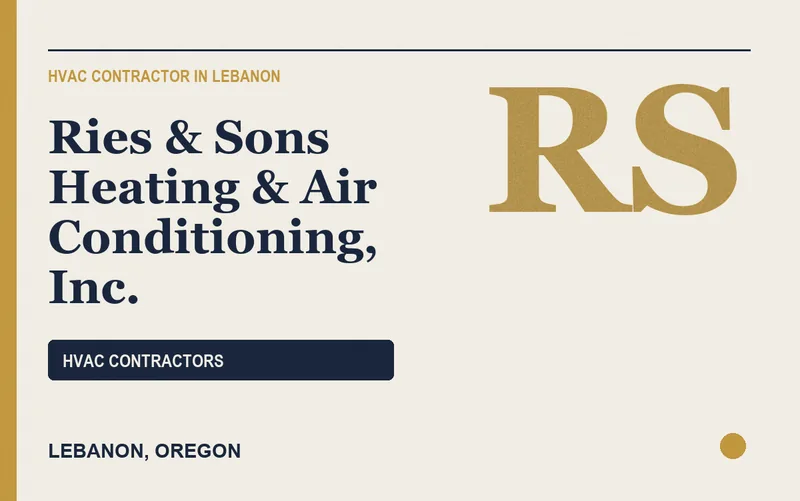 Ries & Sons Heating & Air Conditioning, Inc. in Lebanon, Oregon