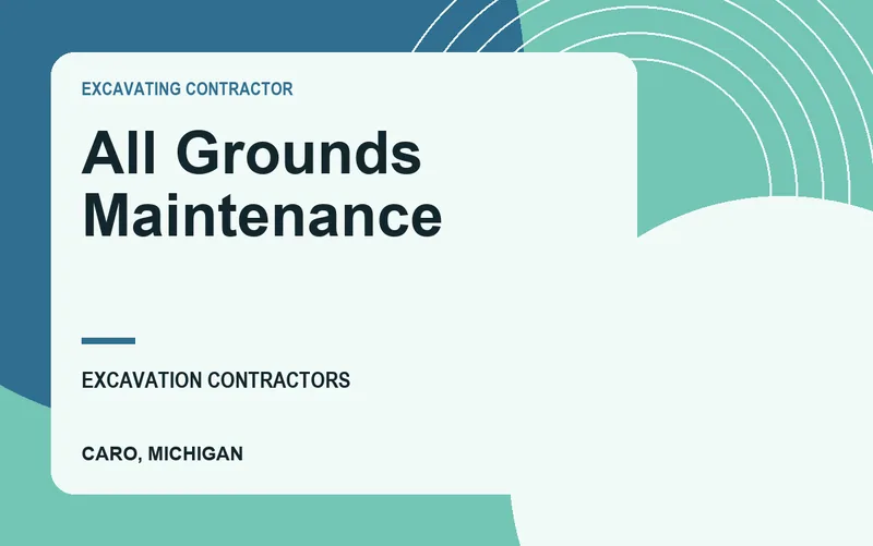 All Grounds Maintenance in Caro, Michigan