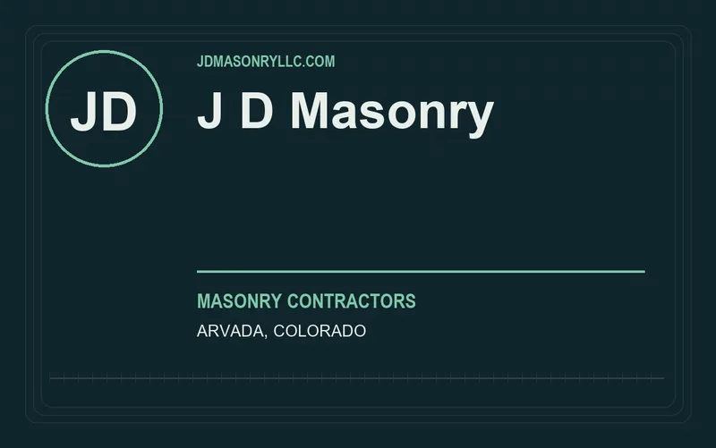 J D Masonry in Arvada, Colorado