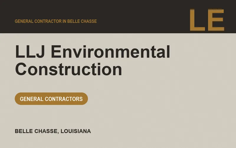 LLJ Environmental Construction in Belle Chasse, Louisiana
