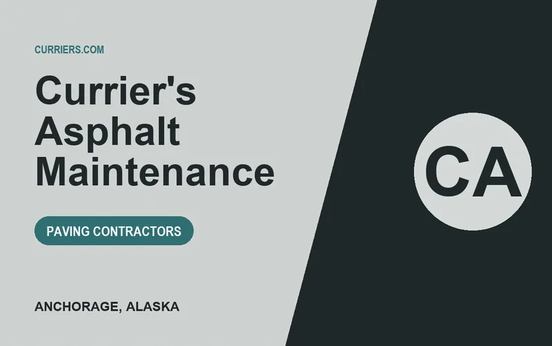 Currier's Asphalt Maintenance in Anchorage, Alaska