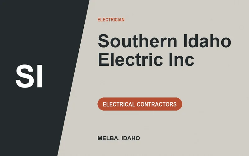 Southern Idaho Electric Inc in Melba, Idaho