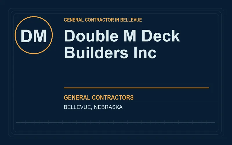 Double M Deck Builders Inc in Bellevue, Nebraska