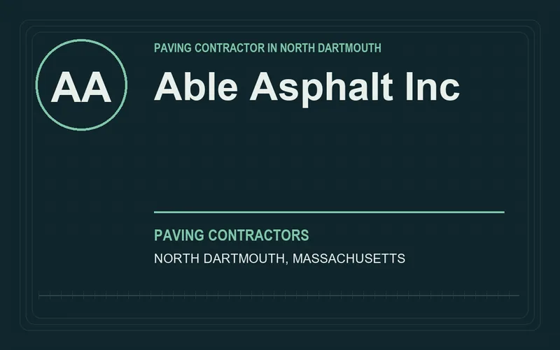 Able Asphalt Inc in North Dartmouth, Massachusetts