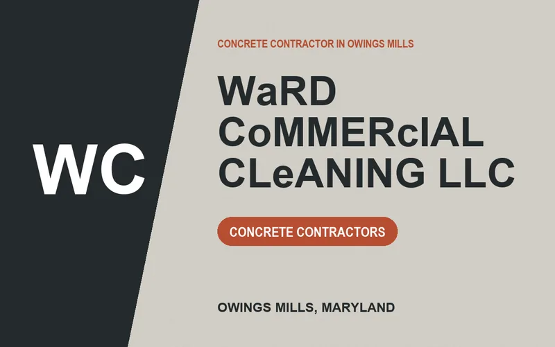 WaRD CoMMERcIAL CLeANING LLc in Owings Mills, Maryland