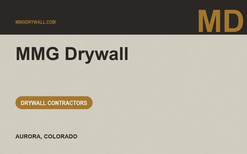 MMG Drywall in Aurora, Colorado