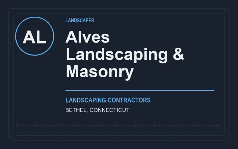 Alves Landscaping & Masonry in Bethel, Connecticut