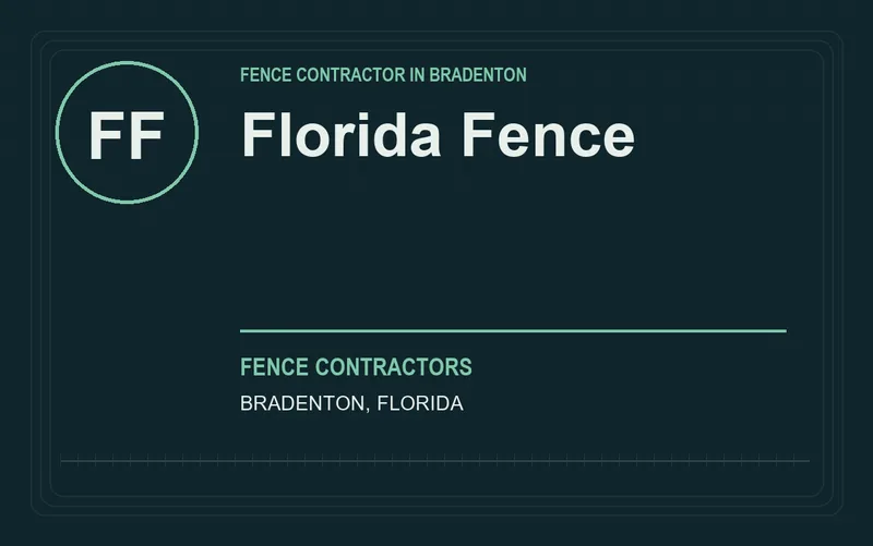 Florida Fence in Bradenton, Florida