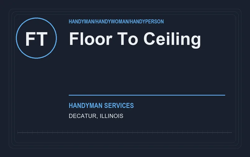 Floor To Ceiling in Decatur, Illinois