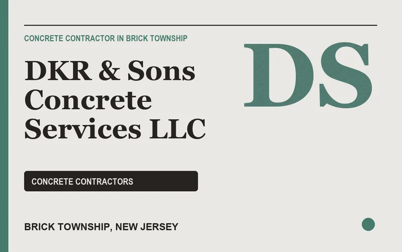DKR & Sons Concrete Services Llc in Brick Township, New Jersey