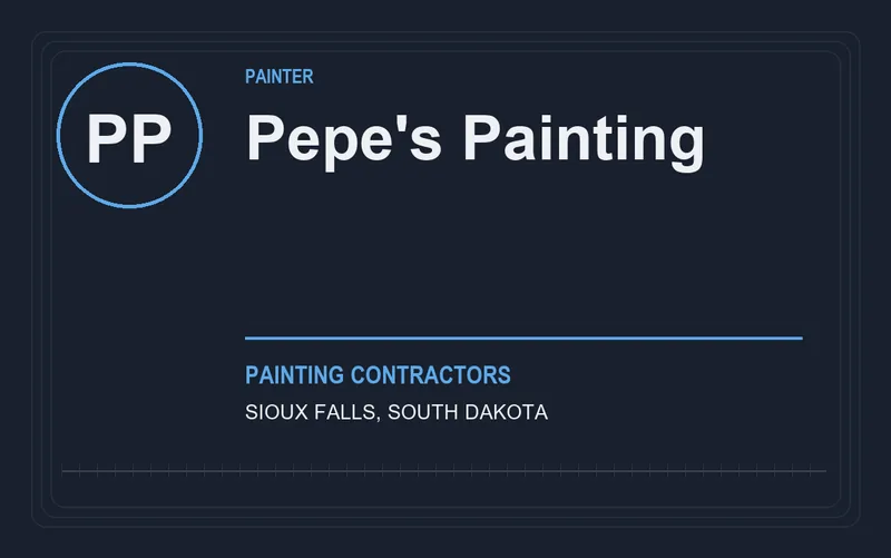 Pepe's Painting in Sioux Falls, South Dakota