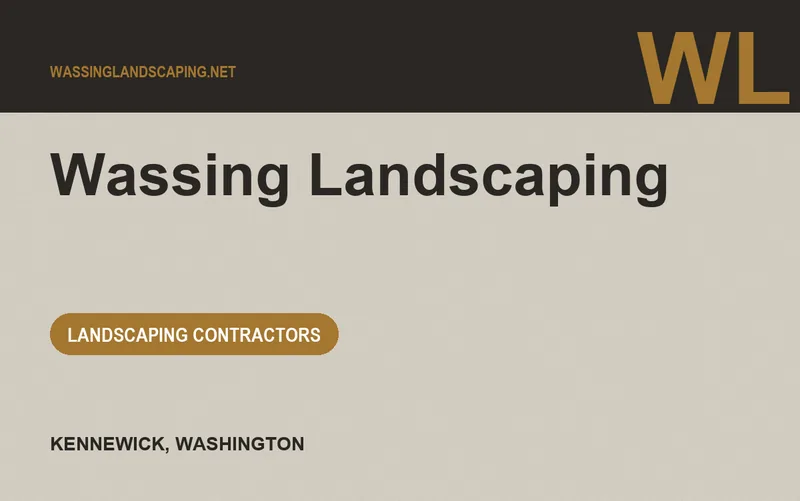 Wassing Landscaping in Kennewick, Washington