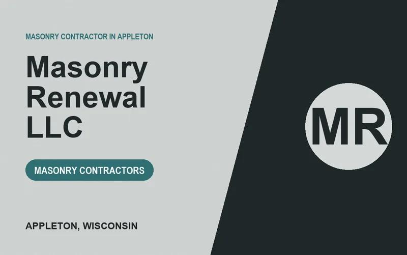 Masonry Renewal LLC in Appleton, Wisconsin