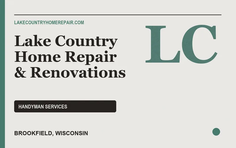 Lake Country Home Repair & Renovations in Brookfield, Wisconsin