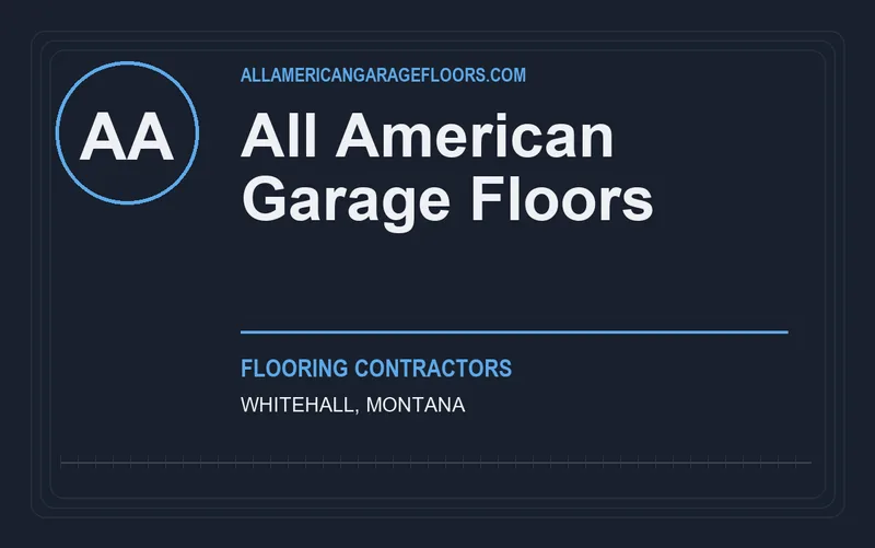 All American Garage Floors in Whitehall, Montana