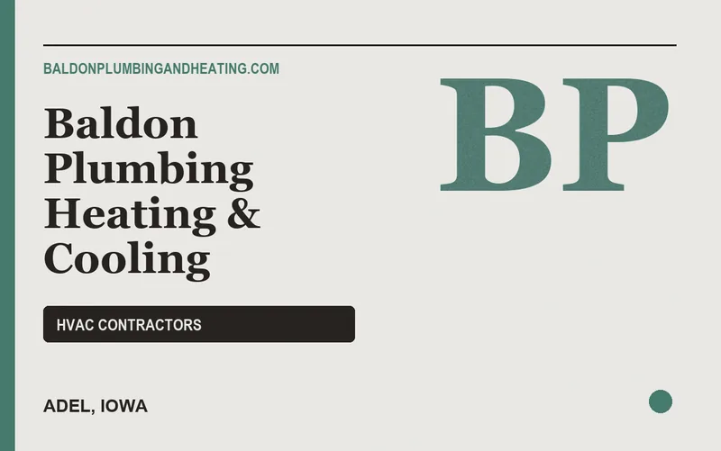 Baldon Plumbing Heating & Cooling in Adel, Iowa