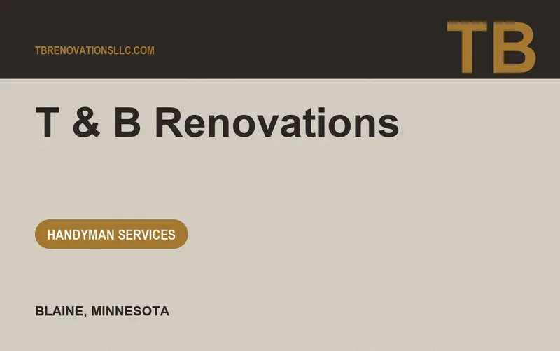 T & B Renovations in Blaine, Minnesota