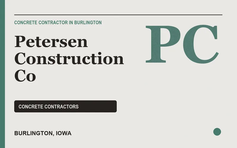 Petersen Construction Co in Burlington, Iowa