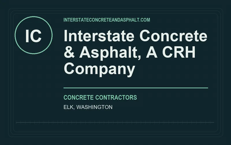 Interstate Concrete & Asphalt, A CRH Company in Elk, Washington