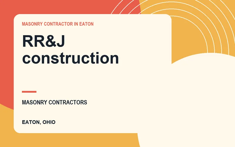RR&J construction in Eaton, Ohio