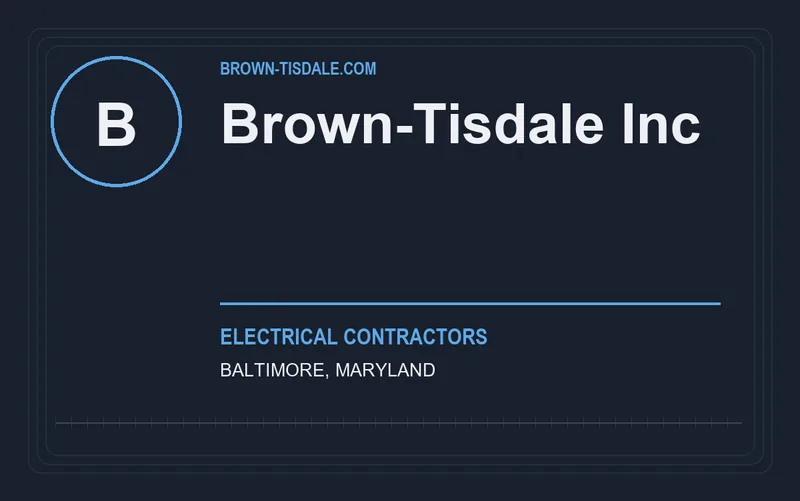 Brown-Tisdale Inc in Baltimore, Maryland