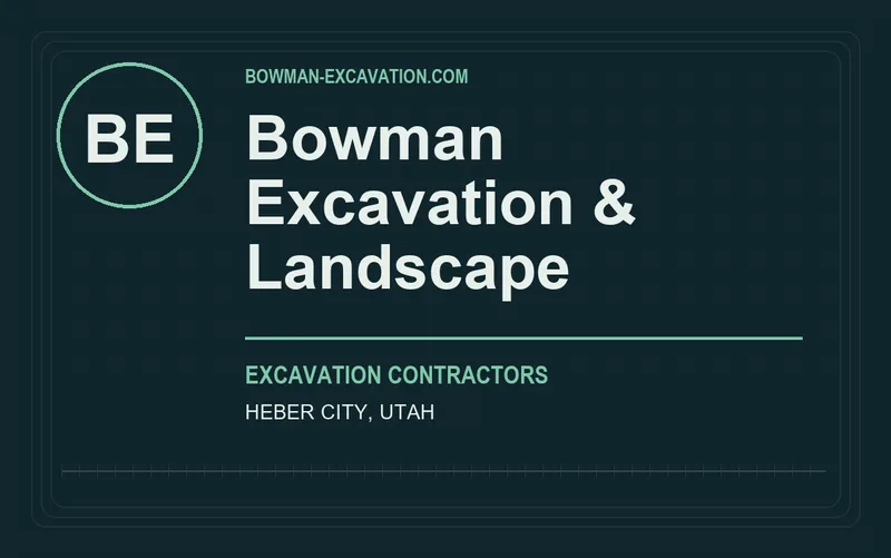Bowman Excavation & Landscape in Heber City, Utah