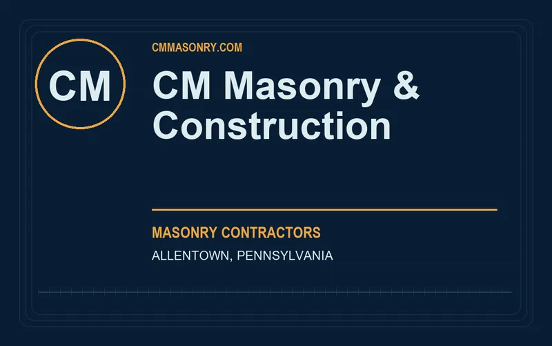 CM Masonry & Construction in Allentown, Pennsylvania