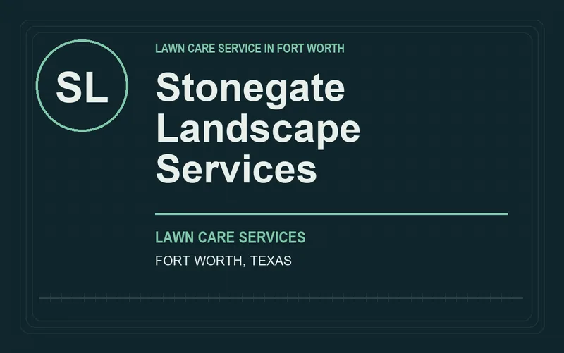 Stonegate Landscape Services in Fort Worth, Texas