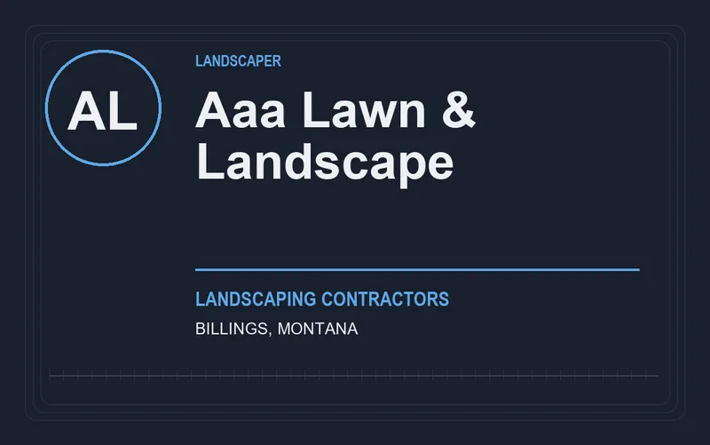 Aaa Lawn & Landscape in Billings, Montana